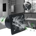 thumbnail image 1 of 110V 40W Window Exhaust Fan Shutter Fan Low Noise Ventilation Vent Fit Kitchen, 1 of 16