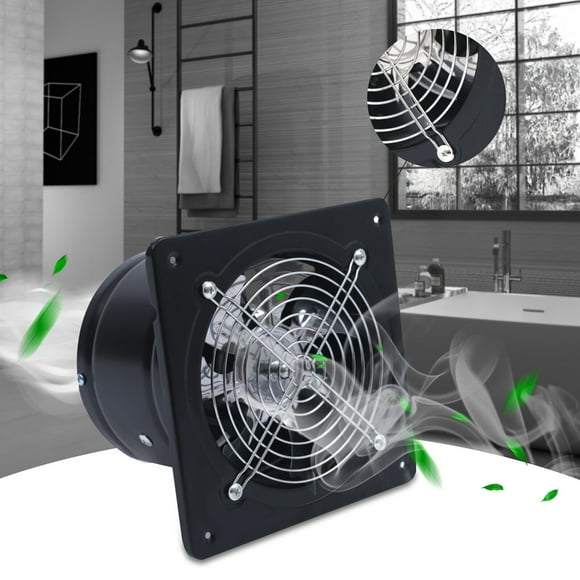 110V 40W Window Exhaust Fan Shutter Fan Low Noise Ventilation Vent Fit Kitchen