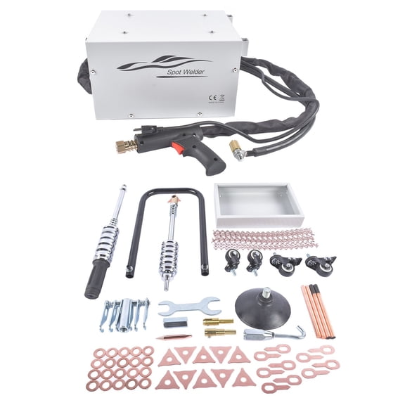 110V 6-Mode Dent Puller & Spot Welder Kit - Car Body Repair Tool - 4.5KVA - Auto Dent Removal System - Universal Fit