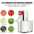 thumbnail image 1 of 110V 600W 50-120kg/h Commercial Cutting Machine Large Capacity Electric Vegetable Grinder Mincer Food Slicer Herb Chopper, 1 of 6