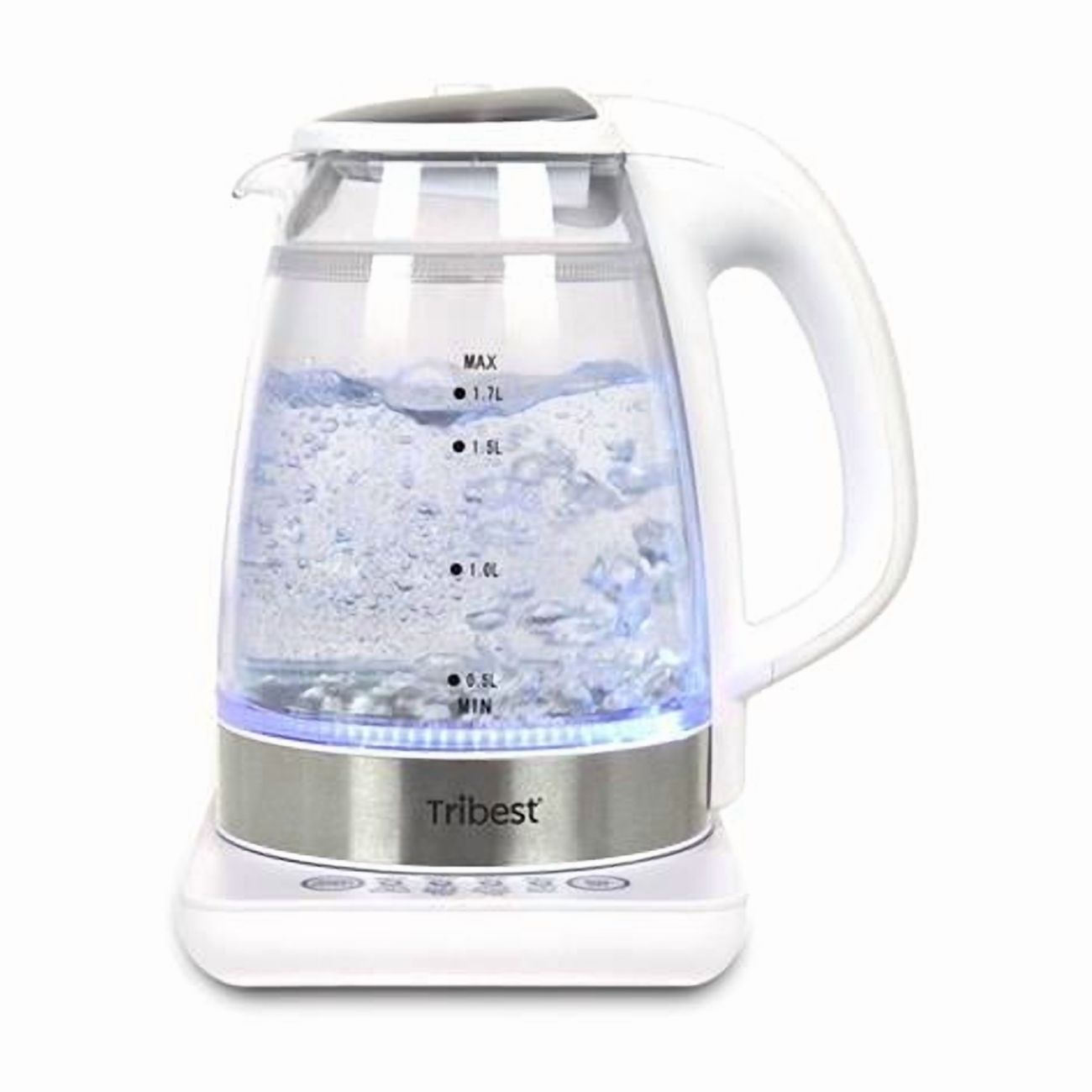 110V 60Hz Raw Tea Kettle, Glass Electric Brewing System