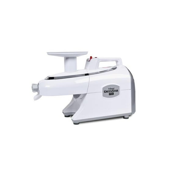 110V 60h Greenstar Pro Commercial Juice Extractor with Twin-Gear Juicer - White