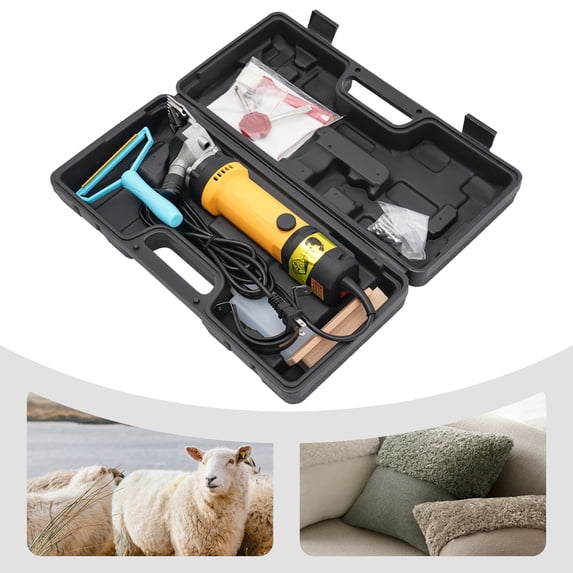 110V 690W Electric Carpet Trimmer Carpet Shear Low Vibration Rug Trimmer 2800RPM Carpet Carving Clipper