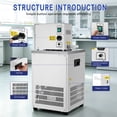 thumbnail image 1 of PartyKindom Quiet Laboratory Water Chiller Circulator with Wide Temperature Range and Safety Features, 1 of 14