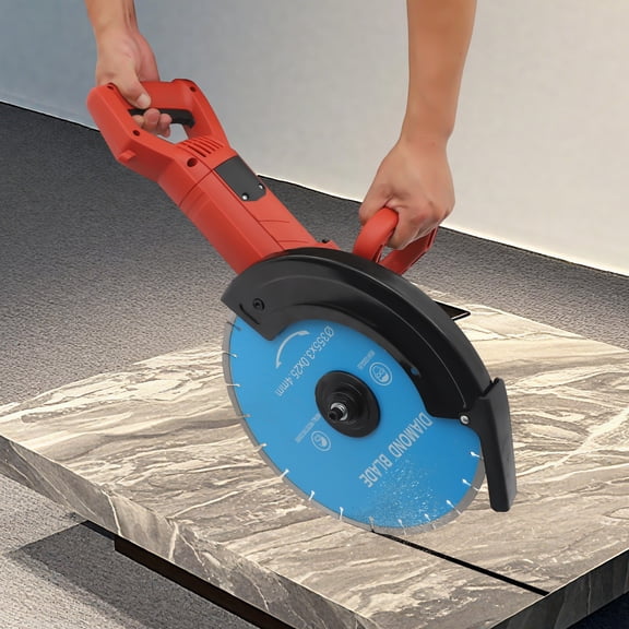 110V Adjustable Concrete Cutting Machine Electric Concrete Cutting Machine Electric Demo Saw for Cutting Marble Concrete Brick