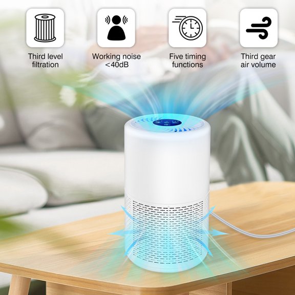 110V Air Purifier Deodorizer Negative Ion Deodorant Ozone Generator Odor Cleaner