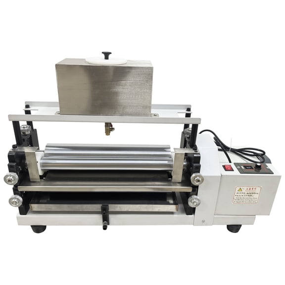 110V Automatic Double-sided Gluing Machine Glue Coating Machine for Paper Leather