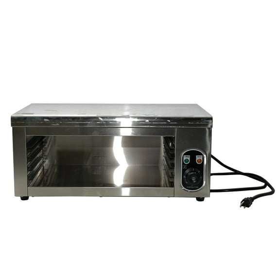 110V Commercial Cheese Melter Stainless Steel Toaster Oven 4 Levels Adjustable