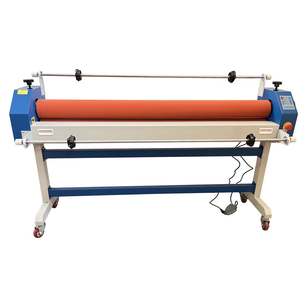 110V Electric/Manual Dual-use Cold Laminator 51inches Format Cold Laminating Machine