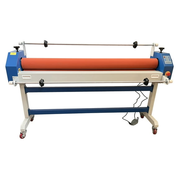 110V Electric/Manual Dual-use Cold Laminator 51inches Format Cold Laminating Machine