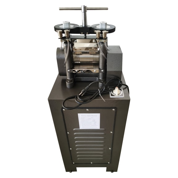 110V Electric Rolling Mill For Jewelry Gold Making Flake Machine Vertical Pressing Machine