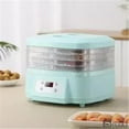 thumbnail image 1 of 110V Food Dehydrator Machine, 5-Tray Electric Food Dryer For Fruit, Vegetables, Jerky & Pet Treats, Digital Timer & Temperature Control, Stainless Steel Interior, Large Capacity Food Preserver, 1 of 6