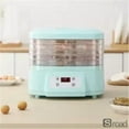 thumbnail image 1 of 110V Food Dehydrator Machine, 5-Tray Electric Food Dryer For Fruit, Vegetables, Jerky & Pet Treats, Digital Timer & Temperature Control, Stainless Steel Interior, Large Capacity Food Preserver, 1 of 6
