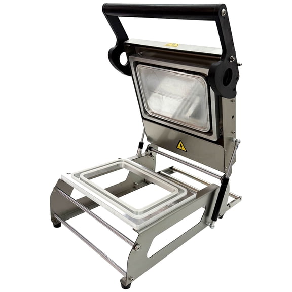 110V Hand-operated Food Box Sealer Manual Plastic Container Sealing Machine
