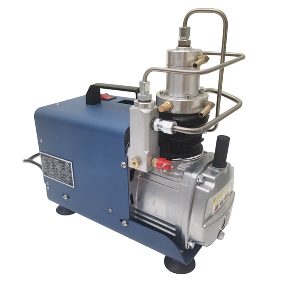 110V High Pressure Electric Air Pump 30Mpa Electric Air Compressor Pump Water Cooling