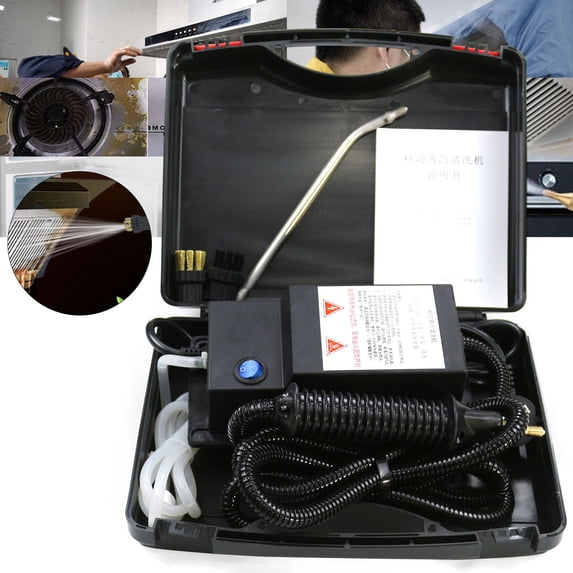 110V High Pressure Steam Cleaner Machine Automatic Mobile Cleaning Home
