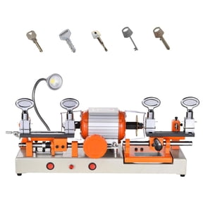 110V Horizontal Key Duplicating Machine Key Copy Machine Cutter Engrave Machine