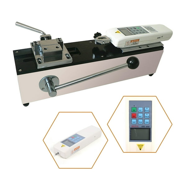 110V Horizontal Terminal Pulling Force Tester Tensile Testing Machine Digital Display  Maximum Load of Force Gauge 500n,Maximum Load of Test Bench 1000n for  Industry, Production Lines, Laboratories