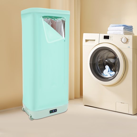 110V Household Clothes Dryer YT-GYJ2101, Vertical Freestanding Design, Touch Control Panel for Household Garment Drying