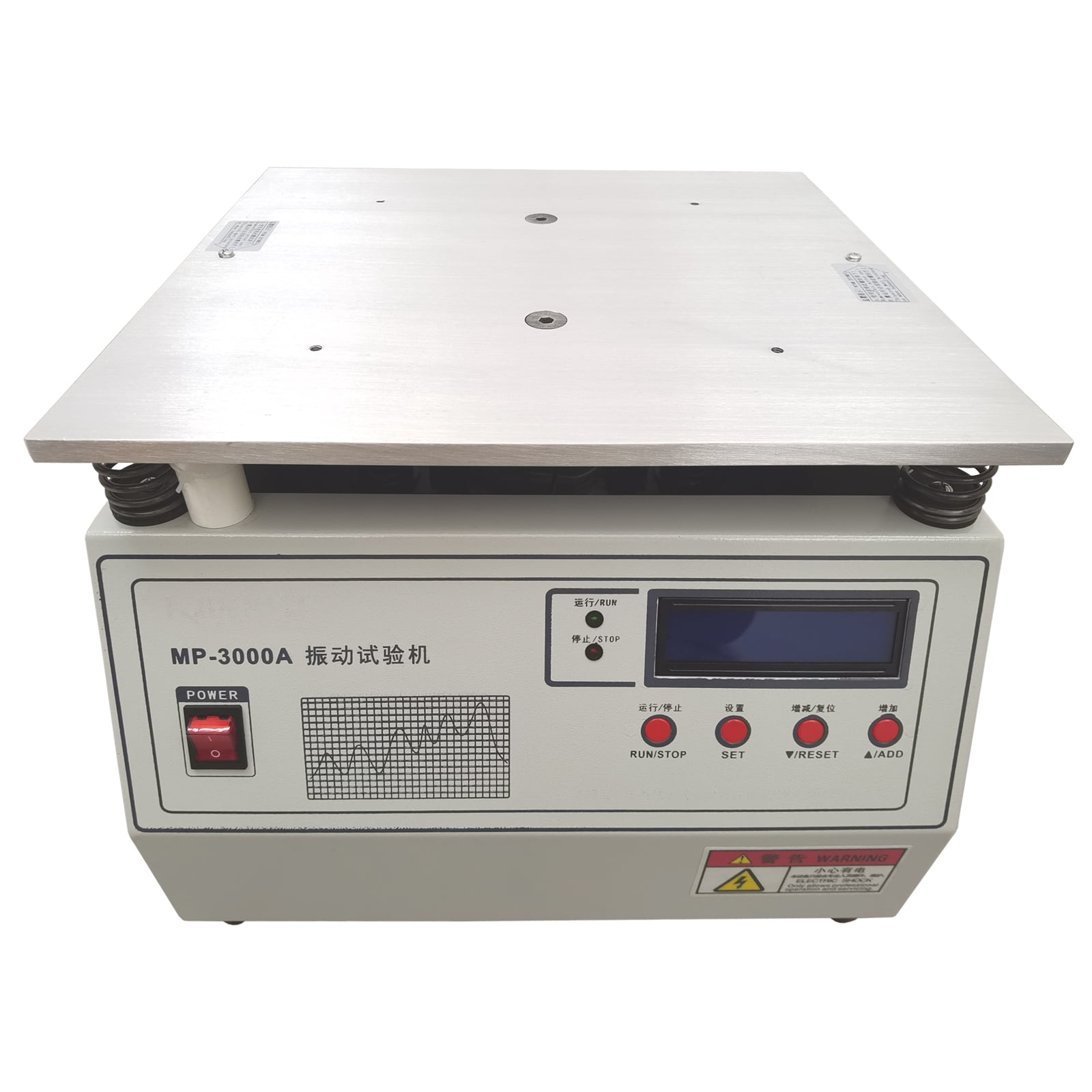 110V MP-3000A Electromagnetic Fixed Frequency Vertical Vibration Test Table Vibrate Test Machine