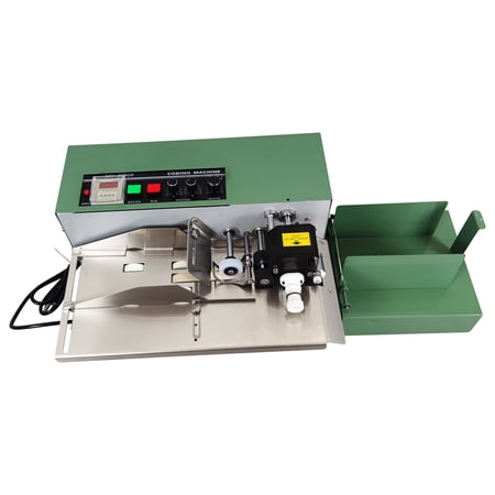 110V MY-380F Continuous Solid Ink Coding Machine Auto Dry Batch Date Label Printer