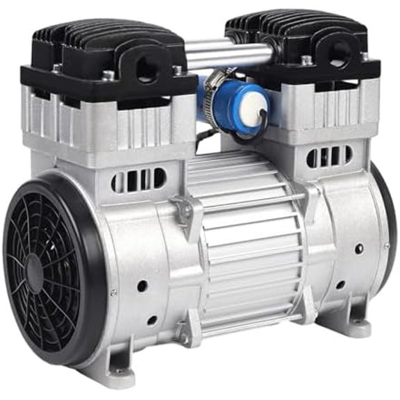 110V Oil-Free Vacuum Pump, 7CFM Industrial Air Compressor with Silent Diaphragm Design, 200L/Min High Flow for Car Detailing, Medical, Food Packaging$$Other