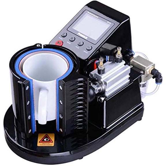 110V Pneumatic Mug Heat Press Machine 11oz Cup Sublimation Transfer Printing