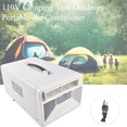 thumbnail image 1 of 110V Portable Air Conditioner - 650W Cooling for Camping/RV - R134a Refrigerant - 5m³ Coverage - White - Compact & Low Noise AC Unit, 1 of 15