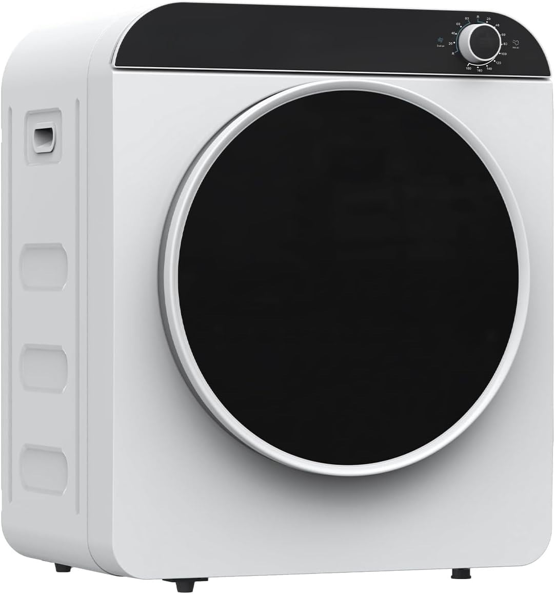 110V Portable Clothes Dryer 830W Compact Laundry Dryers 2 cu.ft Electric Machine with Stainless Steel Tub for Apartment,RVs,Dorms,12LBS drying machine Clothing Dryer secadora portatil de ropa
