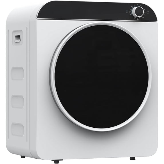 110V Portable Clothes Dryer 830W Compact Laundry Dryers 2 cu.ft Electric Machine with Stainless Steel Tub for Apartment,RVs,Dorms,12LBS drying machine Clothing Dryer secadora portatil de ropa