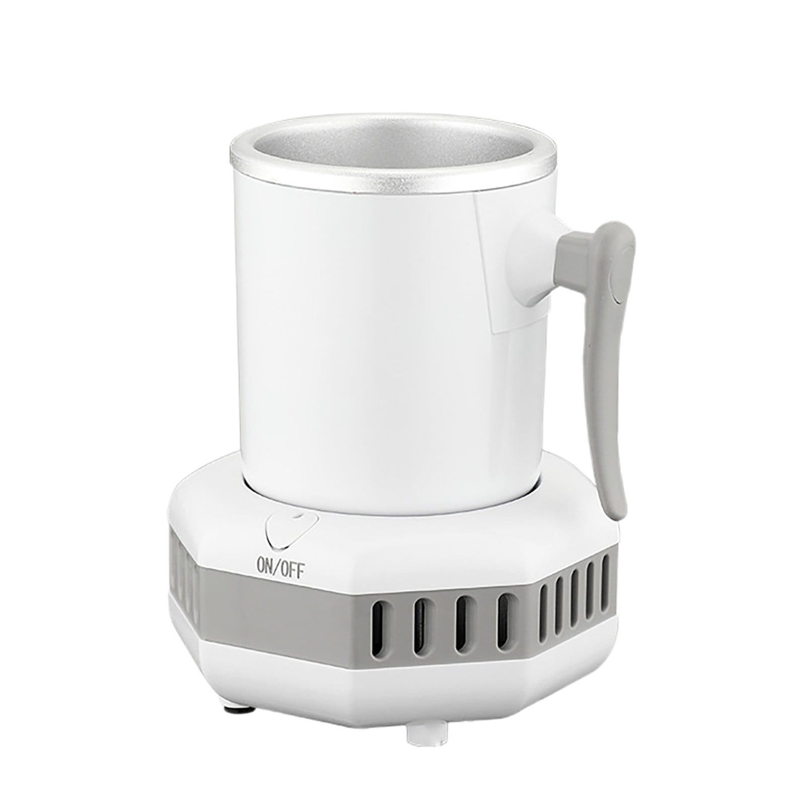 110V Portable Mini Refrigerator Cup - Electric Quick Cooling Beverage Chiller for , , Juice & Coffee, Desktop Drink Cooler for Home/Office/Travel