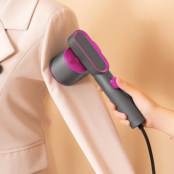 110V Portable Travel Steamer & Iron 2 in 1, Portable Handheld Garment Wrinkle Remover, Fast Heat-Up with Dry & 2-Steam Control
