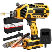 110V Portable Welding Machine,20-120A Electric Welder Handheld with IGBT Inverter,5 Variable Current Adjustments ARC Welder Gun Gun Fits 3/32"-1/8" Welding Rods for Home Projects, Repair, DIY
