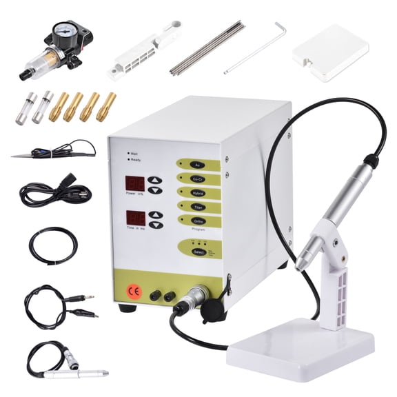 110V Pulse Arc Welder for Permanent Jewelry, Jewelry Welding Kit 100A for Repairing Gold Silver Copper Hardware Workpiece