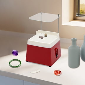 110V Red Portable Mini Stained Glass Grinder Diamond Glass Art Grinding Tools