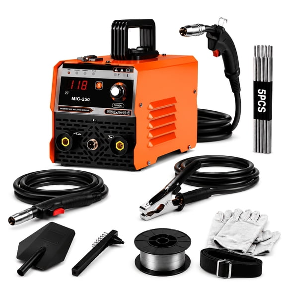 110V Rod Welding Machine, Upgraded Welding Machine With Lifting Tig Welding, IGBT Inverter Arc Welding Machine 110V, With Hot Start Arc Force Anti Sticking VRD, Suitable For 1/16 "-1/8" Welding Rods