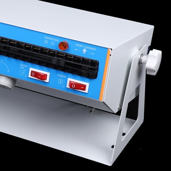 110V White Tabletop Ionizing Air Blower Corded Electric Anti-Static Ionizer Ionizing for Precision Electronics Electronic Assembly