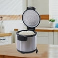 thumbnail image 1 of 110W Electric Rice Warmer Stainless Steel 19 Liter Heating Rice Warmer Dishes Warmer, 1 of 18