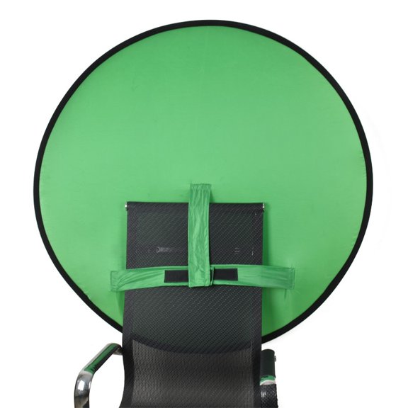 110cm EY-068 Green Background Cloth Folding ID Photo Green Screen Video Backdrop Board For Chair 110cm