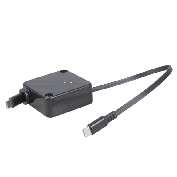 110cm PD100W 480mbps USB C Male to Male Fast Charging Data Cable Stretchable Type-C Cable Charging and Data Sync Cord