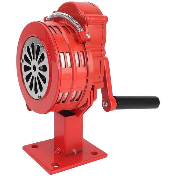 110dB Manual Alert Device Manual Alarm Hand Crank Siren for Emergency Signaling