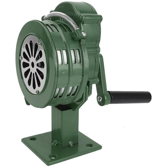 110dB Manual Alert Device Manual Alarm Hand Crank Siren for Emergency Signaling