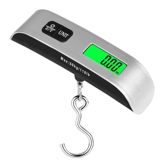 110lb/50kg Digital LCD Display Luggage Scale Portable Electroni Luggage Hanging Travel Suitcase Weight Scale for Weighing Luggages, Backpacks, Packages and Markets