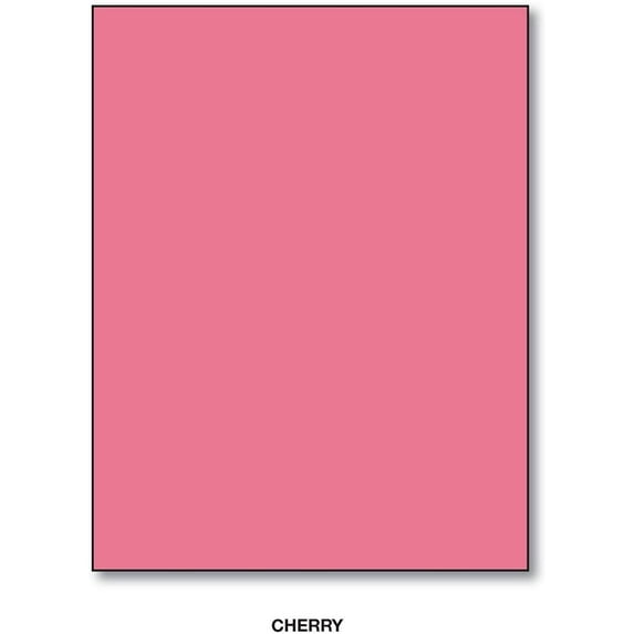 110lb Index Cherry Card Stock Size 22 1/2 x 35-5 Sheets per pack