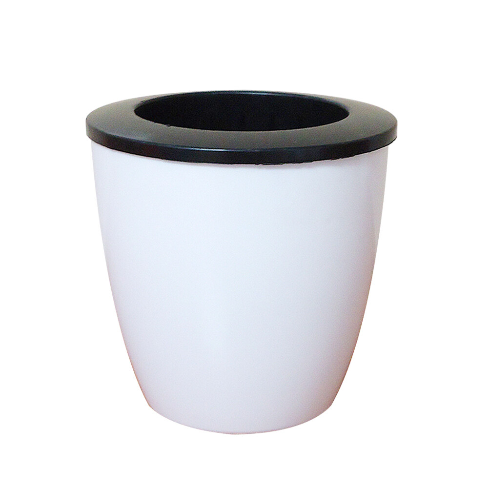 110mm Diameter Plastic Round Flower Pot Succulent Plant Container