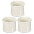 thumbnail image 1 of 110mm PVC Straight Socket Connector Pipe Fitting Coupling Adapter, White 3 Pack, 1 of 5