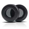 thumbnail image 1 of 110mm Sheepskin Leather Replacement Memory Foam Earpads - Suitable for Many Other Large Over The Ear Headphones - Sennheiser, AKG, HifiMan, ATH, Philips, Fostex, Sony (Sheepskin Leather), 1 of 6