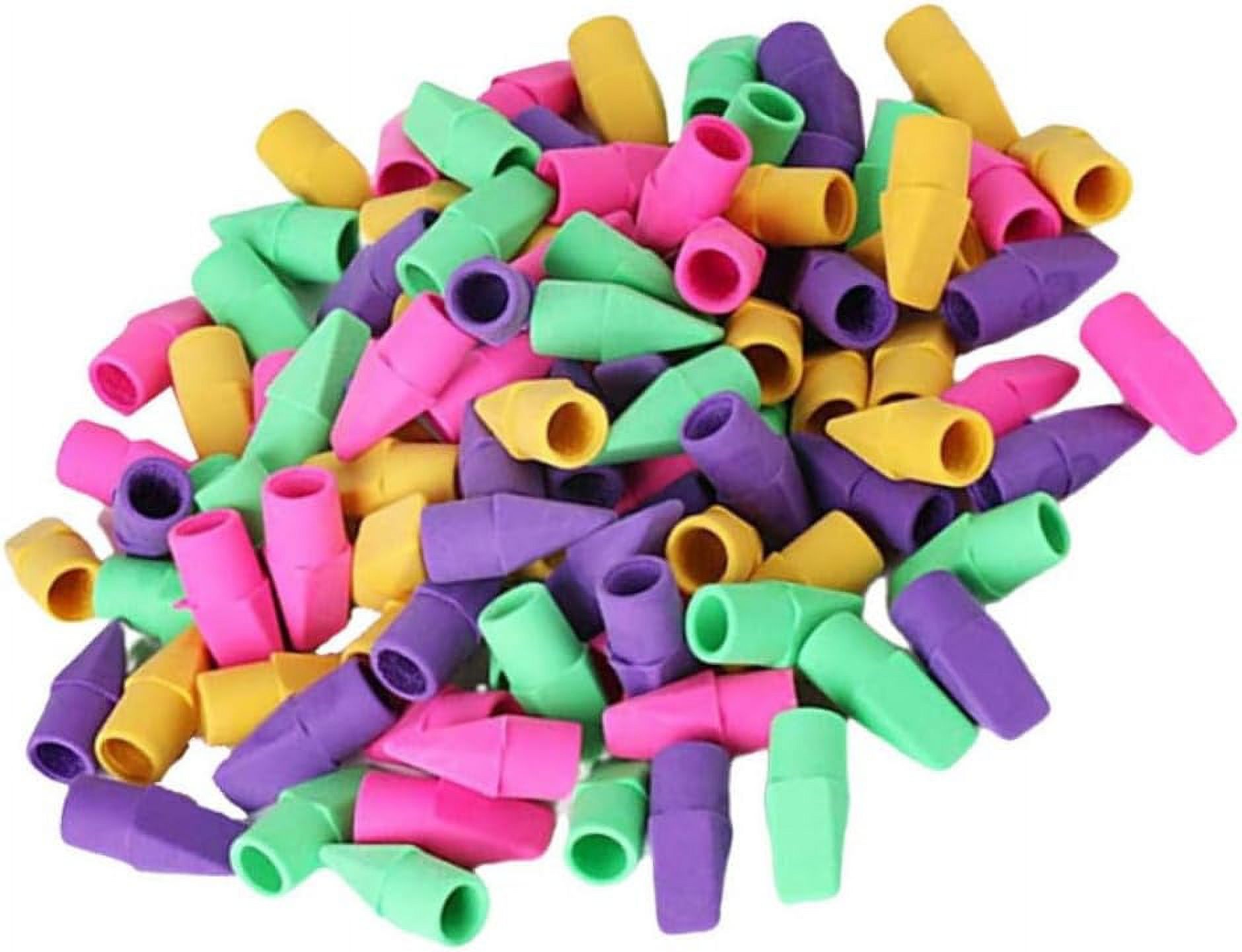 110pcs Colors Pencil Pen Pencil Erasers for Kids Colored Pencil Eraser