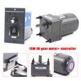 thumbnail image 1 of 110v 15w Gear Motor Electric Motor Variable Speed Controller Single-phase, 1 of 12