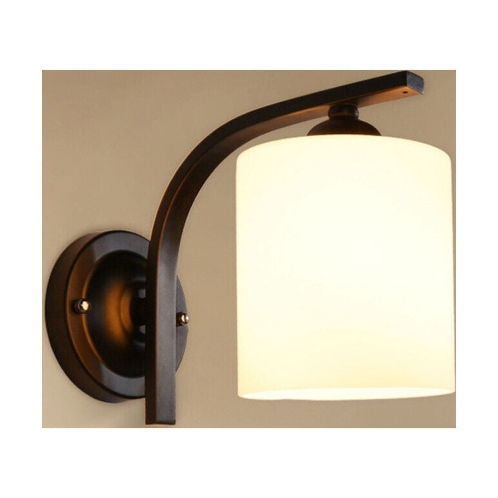 110v Bedroom Living Room Glass Wall Lamp 30W E27